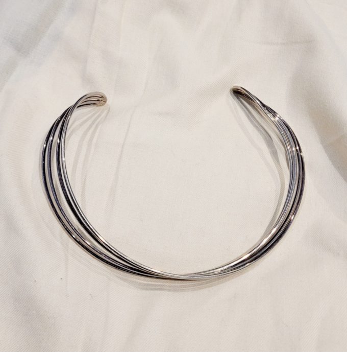 Vintage Georg Jensen Alliance Collar Necklace Sterling Silver - Image 2