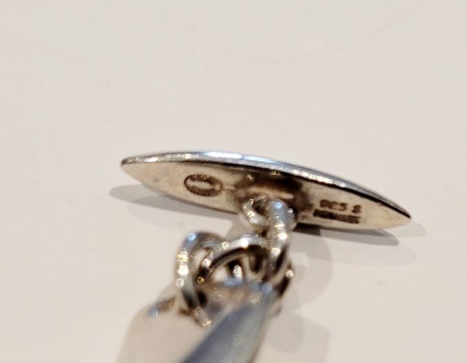 Vintage Scandinavian Sterling Silver Necklace - Georg Jensen Denmark - Number 104a Edvard Kindt-Larsen - Image 3