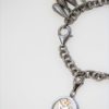 Sterling Silver Charm Bracelet with Diamond Set Charms - Image 3